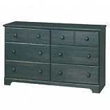 6-drawer Dresser Only - Blueberry