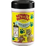  : Nature's Miracle Pet Wipes (70 wipes per container)