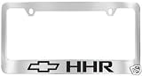 HHR Logo Chrome License Plate Frame with 2 free caps
