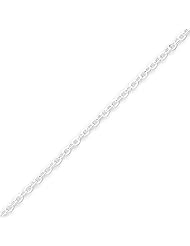 Sterling Silver 1.6mm Long Link Rolo Chain - 24 Inch