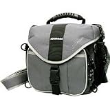 Adorama Left Side Slinger Bag, Single Strap Backpack / Shoulder Bag, Gray.