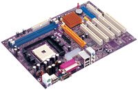 EliteGroup NFORCE3-A 1.0A - Motherboard - ATX - nForce3 250 - Socket 754 - UDMA133, SATA-150 - Ethernet - 6-channel audio