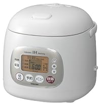 東芝 IH保温釜 IH鍛造厚釜5mm 3合炊き RC-5NX(WT) ピュアホワイト