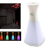 7 color Projection Digital Alarm Clock with Four Soothing Nature Sounds