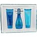 Cool Water By Davidoff For Women. Set-edt Spray 3.4 Ounces & Body Lotion 2.5 Ounces & Shower Gel 2.5 Ounces