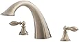 Pfister Catalina 2-Handle Roman Tub Trim, less Hub & Handles, Brushed Nickel