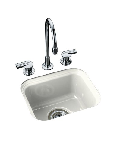 KOHLER K-6589-U-0 Northland Undercounter Entertainment Sink, White
