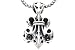 Sterling Silver Fleur-de-Lis Pendant [10336]