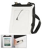 Gino White Water Resistant Bag Case w 3.5mm Earphone for Apple iPad