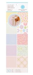 Martha Stewart Crafts Punch Pad 4'' X 12'' Pastels By The Package