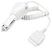 Car Charger for the iPod Nano 1G, 2G and 3G, iPod Video, iPod Photo, iPod U2, iPod 3G, 4G, and iPod Classic, iPod Touch, and iPhone
