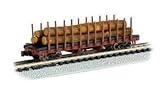 Bachmann ACF 40' Log Car 1906 - 1935 Version - N Scale