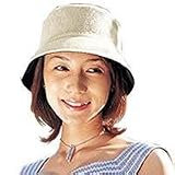 クールマックス・ラッセル編み　リバーシブル帽子