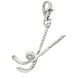 Field Hockey Charm with Lobster Clasp by Rembrandt Charms