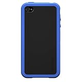 XtremeMac iPhone 4G用 2色カラー成型シリコン保護ケース ブルー タフ・ラップシリーズ アクセントシリーズ IPP-TA4-23