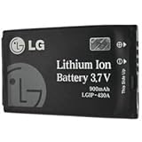 LG ce110 Battery - OEM Standard, Li-ION, 900mAh (LGIP-430A, SBPL0089901)