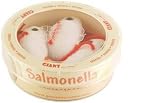 Salmonella Mini Plush in Petri Dish by Giant Microbes