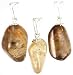 Tumbled Smoky Quartz Pendant Charm Wicca Wiccan Pagan Metaphysical Spiritual Amulet Women's Men's Jewelry