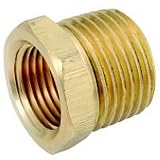 1/2x1/8 BRS Hex Bushing