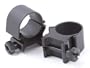 Weaver Standard Detachable Rings - Medium 1" Matte Black