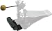 Pintech K-3 Ergokik Kick Trigger with Inverted Beater (Standard) image 3