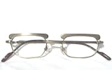 EdwardiaVictorian VINE LEAVES Rectangular Horn Rim Style KOURE