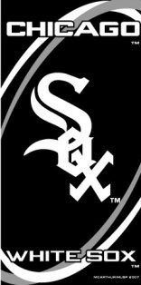 Chicago White Sox Fiber Reactive Pool/Beach/Bath Towel (Team Color)