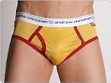 Andrew Christian Sports Mesh Brief Gold