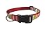Large Red/Multi Stripe Dog Collar: 1