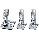 Panasonic Dect 6.0 Series 3 Handset Cordless Phone System with Answering System (KX-TG1033S) 