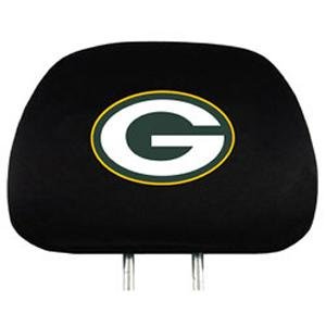 Green Bay Packers Car Seat Headrest Covers