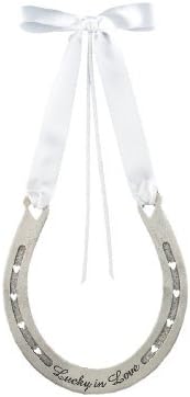 Hortense B. Hewitt Wedding Accessories Lucky in Love Horseshoe, 5.5-Inches x 5.75-Inches by Sourced