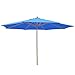 13ft XL Outdoor Patio Umbrella w/ German Beech Wood Pole Beach Yard Garden Wedding Caf?Garden (Blue)