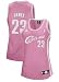 Cleveland Cavaliers Lebron James Pink Wave Woman's Jersey