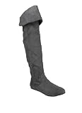 Suede Cuffed Boot