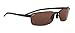 Serengeti 7297 Vento Sunglasses, Satin Black with D Polarized Lens
