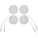 3B Scientific W63200 Round Comfort-Stim Elite White Foam Electrodes, 2" Diameter