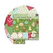 Brenda Walton Glitter Paper Pad 12"x12' - Peppermint Twist (12 Sheets)