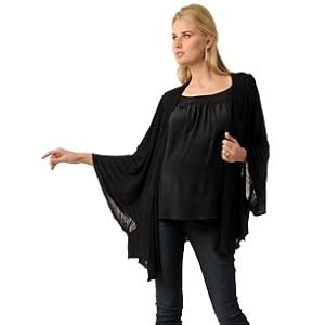 Buy A Pea in the Pod: Lavish by Heidi Klum 3 4 Sleeve Flutter Sleeve Maternity Cardigan by Lavish Heidi Klum