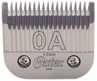 Oster AgION clipper blade size OA.