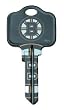 Boston Bruins Kwikset KW1 House Key