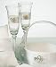 Classic Double Heart Toasting Set - 2 flutes per package