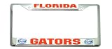 Florida Gators Chrome License Plate Frame - Set of 2