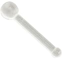 Acrylic Nose Retainer: 18g 1/4" Clear