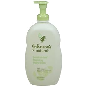 Johnson-s-Natural-Head-to-Toe-Foaming-Baby-Wash-18-Ounce
