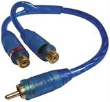 DB Research LLB CLY2FZ 2 Female and 1 Male Double Shielded Competition Series RCA Y Adaptor