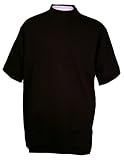 Greg Norman Play Dry Performance Mock Shirt Black