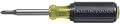 Klein 32476 5-in-1 Screwdriver/Nut Driver, Yellow and Black