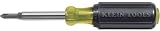Klein 32476 5-in-1 Screwdriver/Nut Driver, Yellow and Black