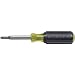 Klein 32476 5-in-1 Screwdriver/Nut Driver, Yellow and Black